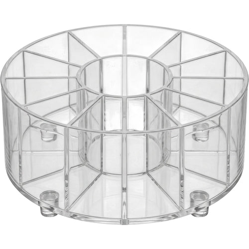 Manod Clear Acrylic Radial Cosmetic Organizer 12 Compartments - Product view